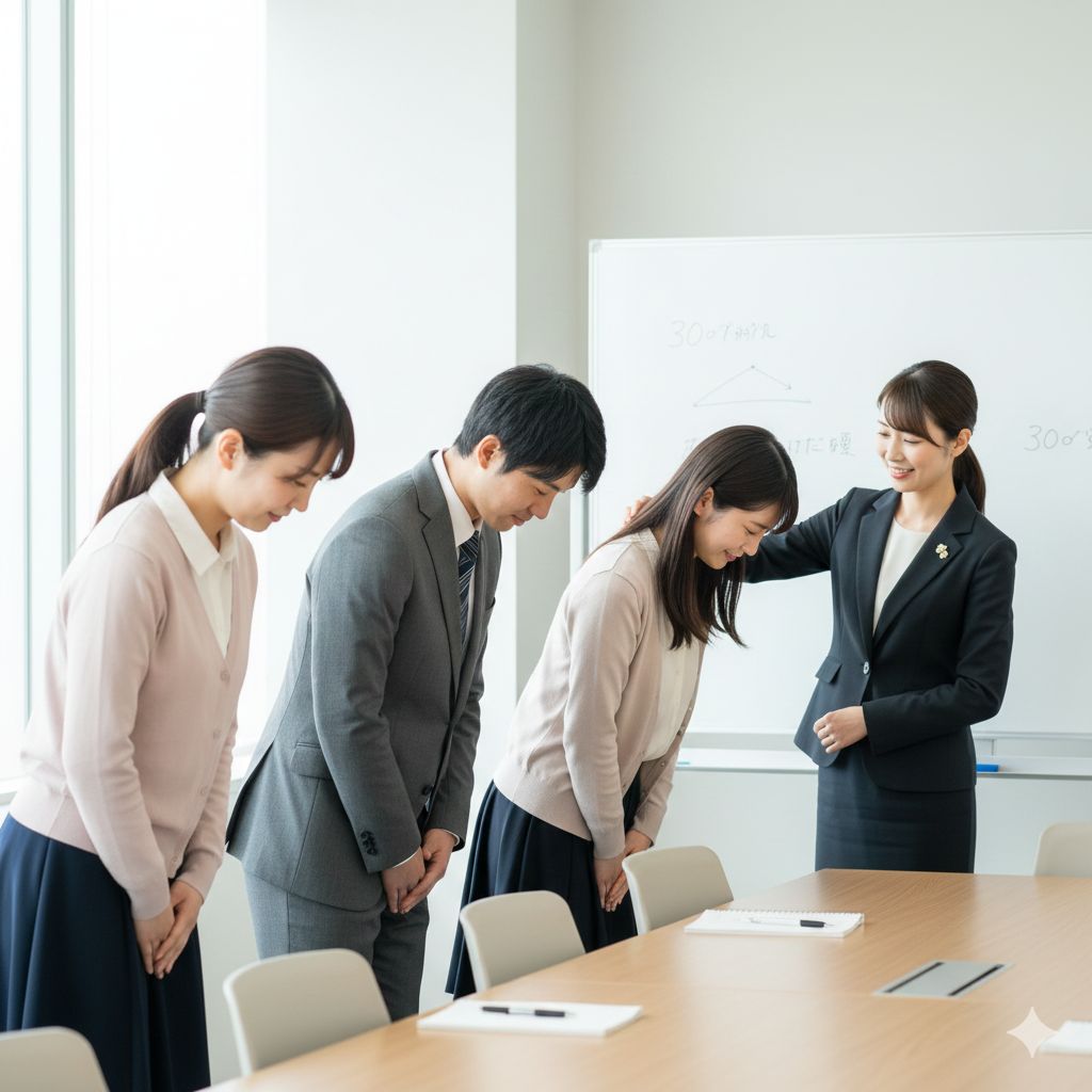 日本の職場で教育を受ける外国人材